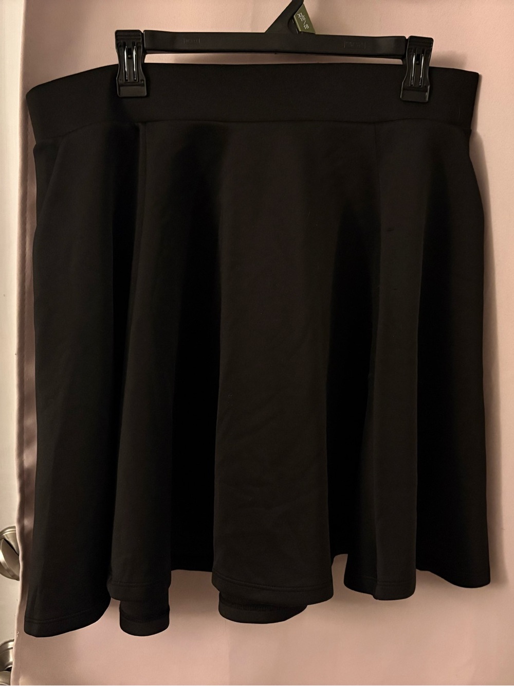 Torrid Black Mini Scuba Skirt Size 1